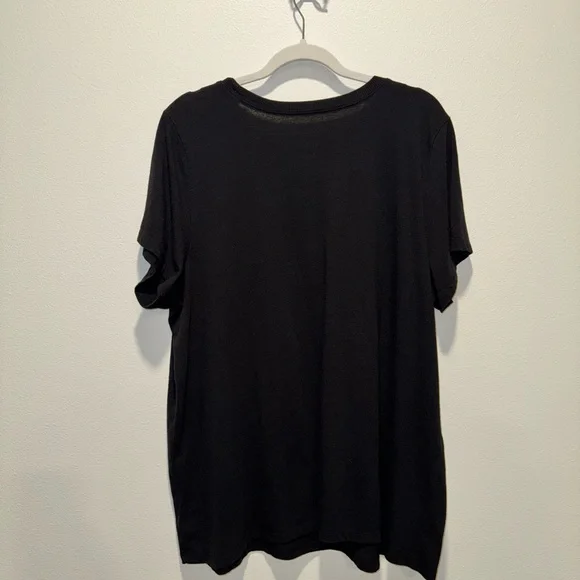 Torrid Black Tee with Love Rainbow Pride Graphic - Picture 4 of 5